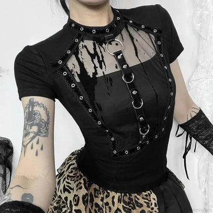 Antique Seductive Empty Out Blouse