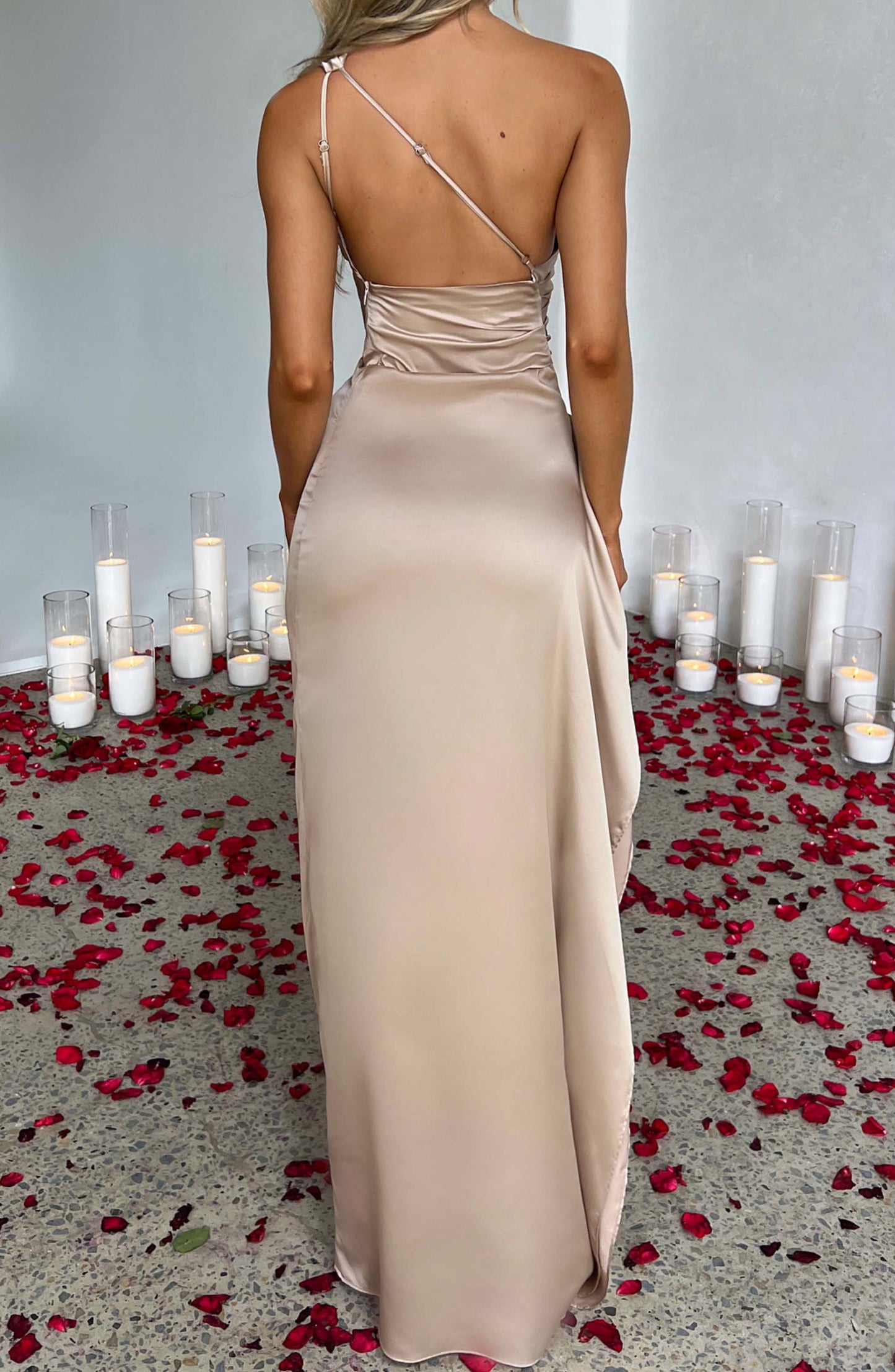 Chloe Maxi Dress - Champagne