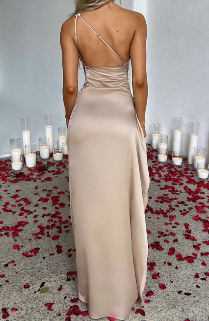 Chloe Maxi Dress - Champagne