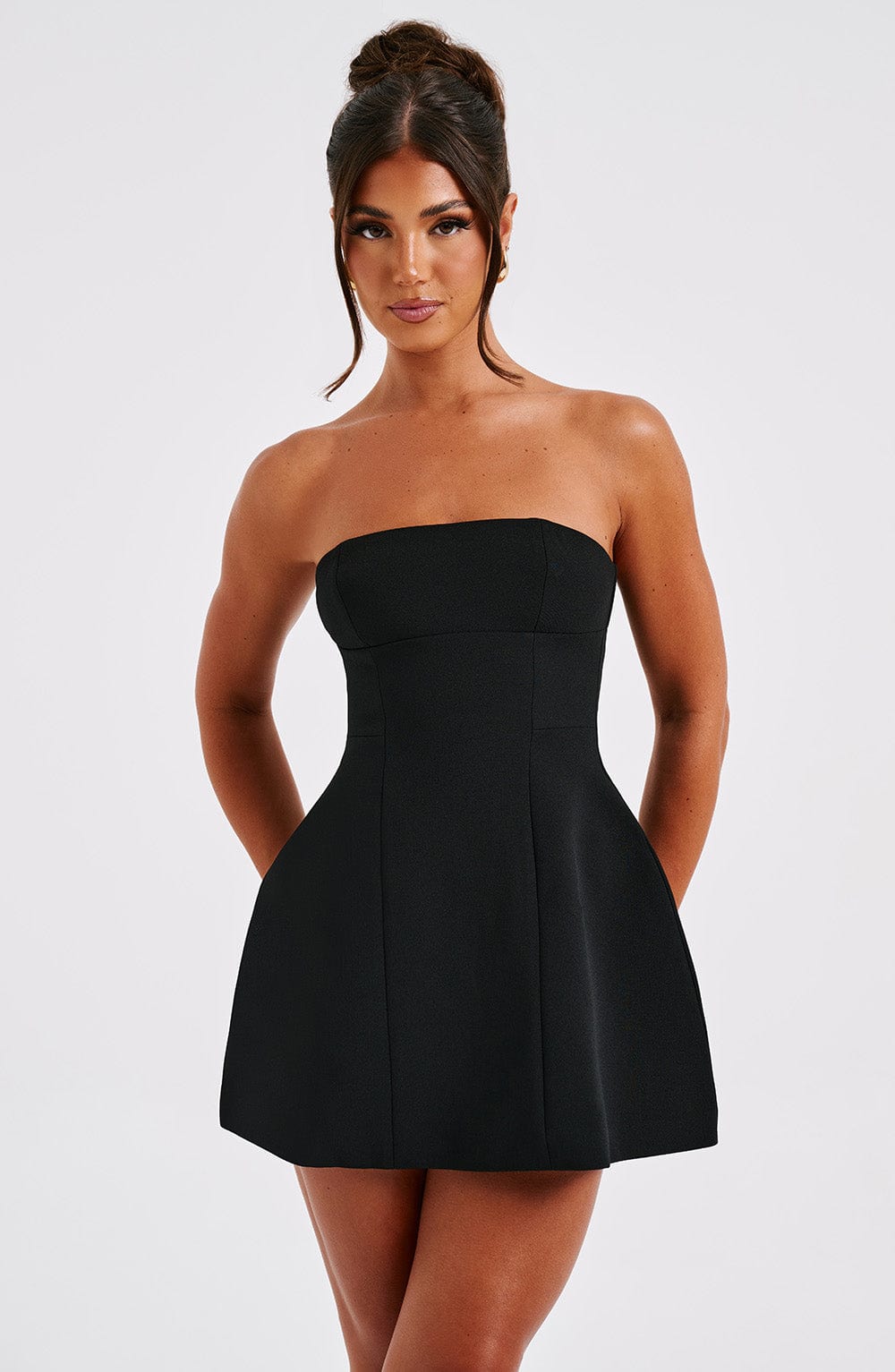 Alyssa Mini Dress - Black