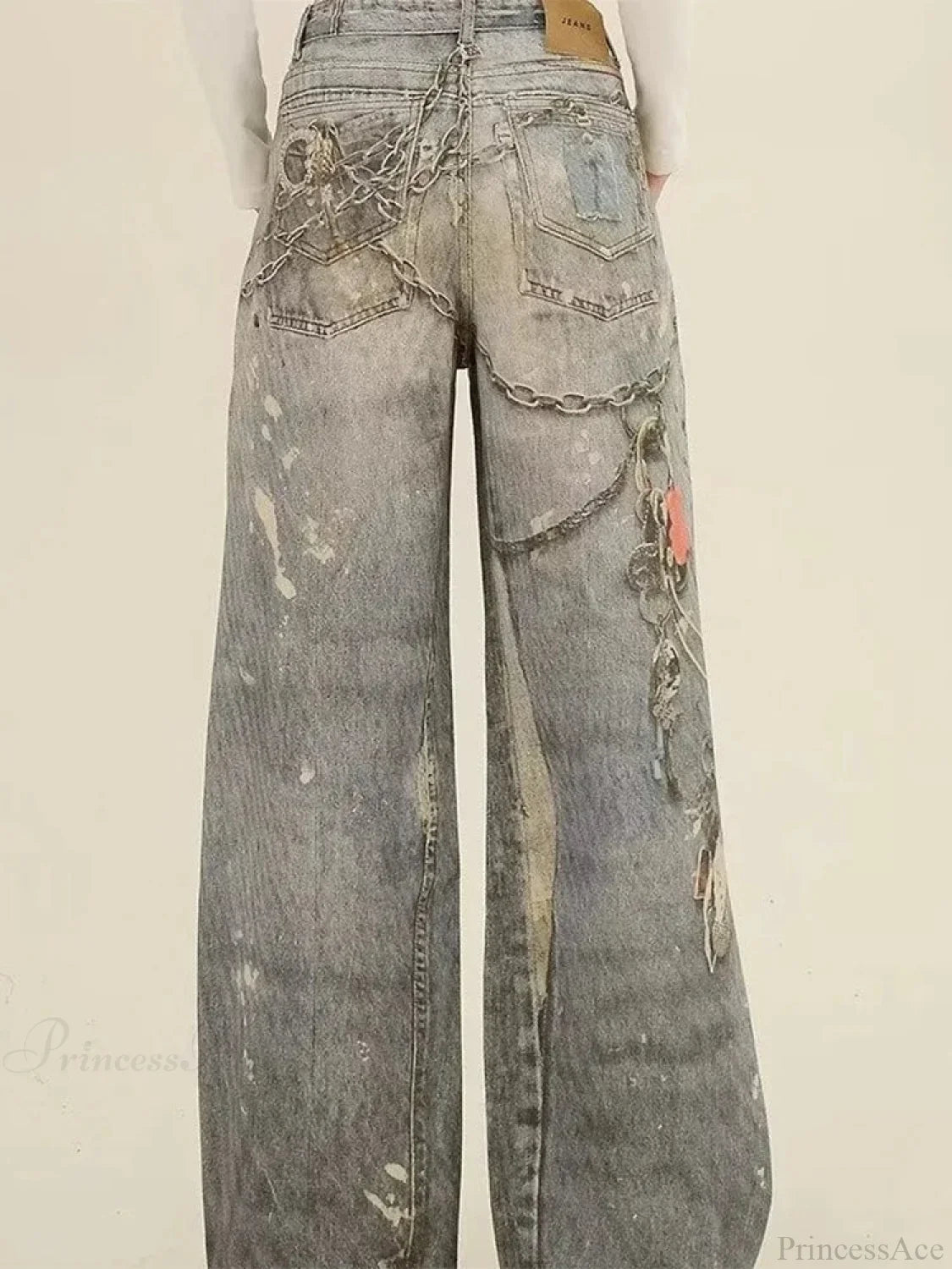 Azure Gothic Baggy Oversize Harajuku Pant