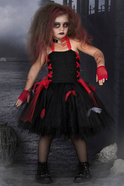 Zombie Princess Dress Kid Halloween Costume