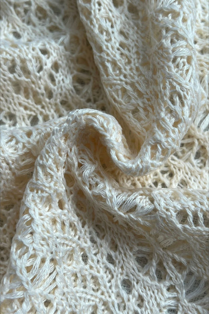 Halter Backless Crochet Boho Vacation Maxi Dress