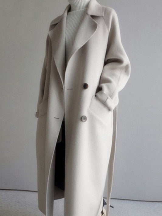 Double Breasted Belted Jacket