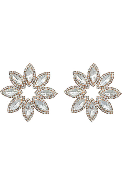 colour Floral Earrings