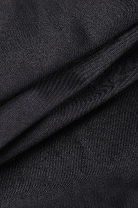 Slimming Square Neck Waist-Cinched Party  Dress