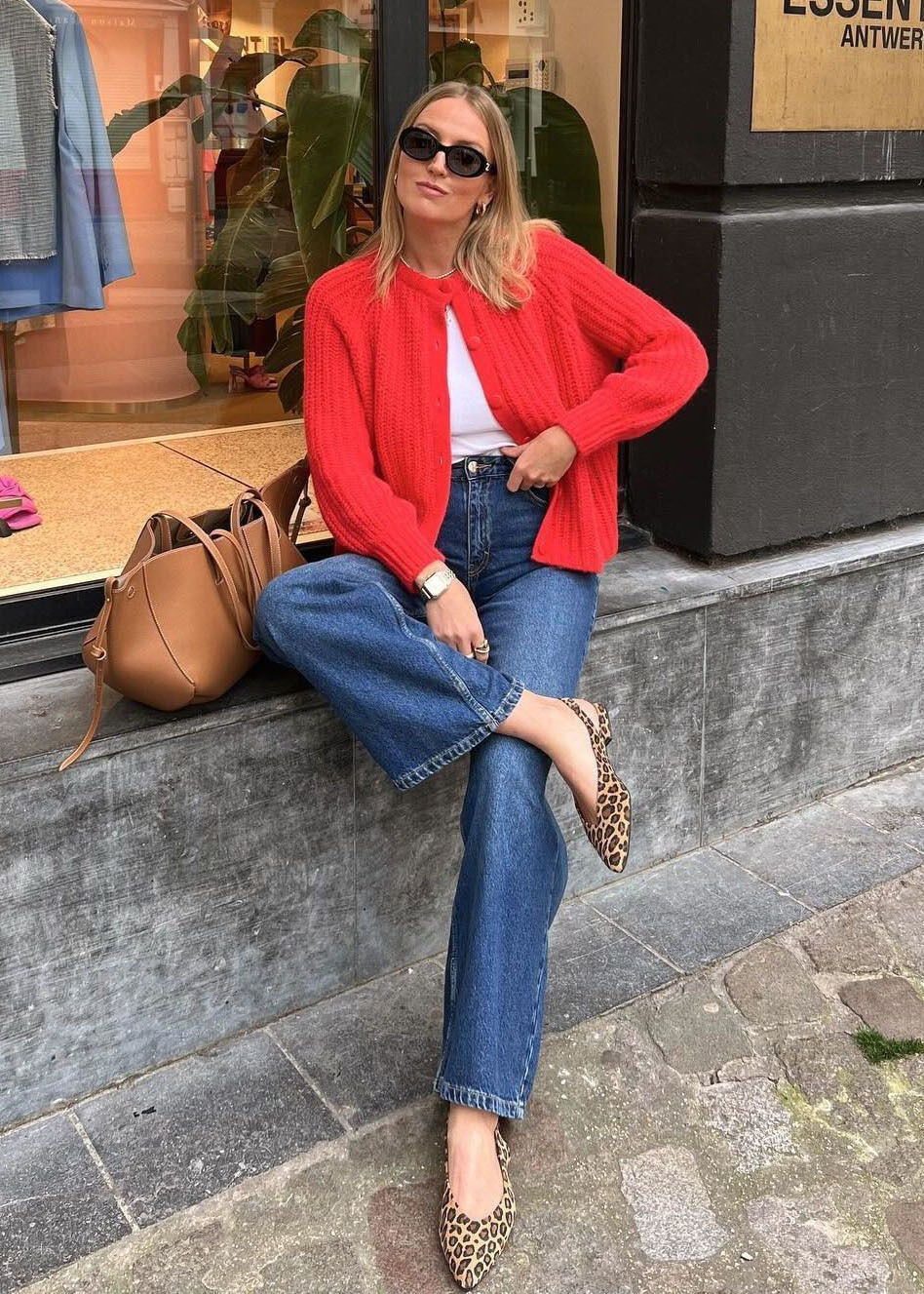 Arden Knit Button-Up Cardigan – Relaxed Fit Layer for Women