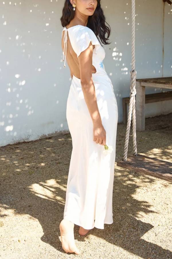 Summer Simple Floral Dress