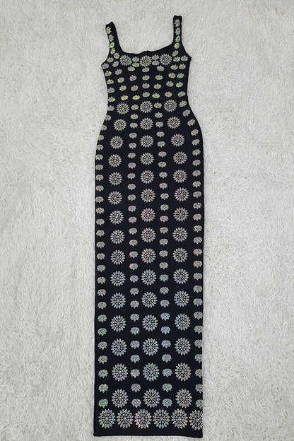 Isla Diamante Maxi Bandage Dress