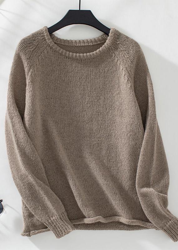Cozy Curling Pullover Sweater
