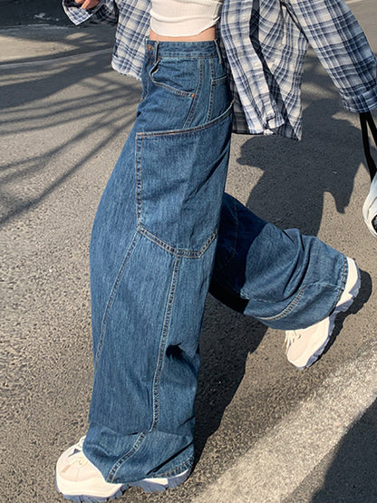 American Street Silhouette Cargo Jeans