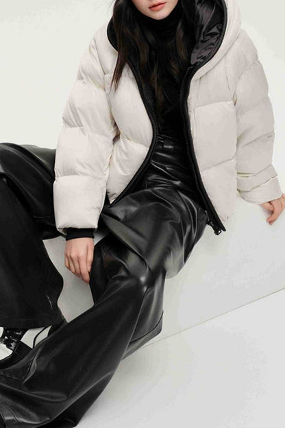 Cozy Hooded Insulated Puffer Jacket