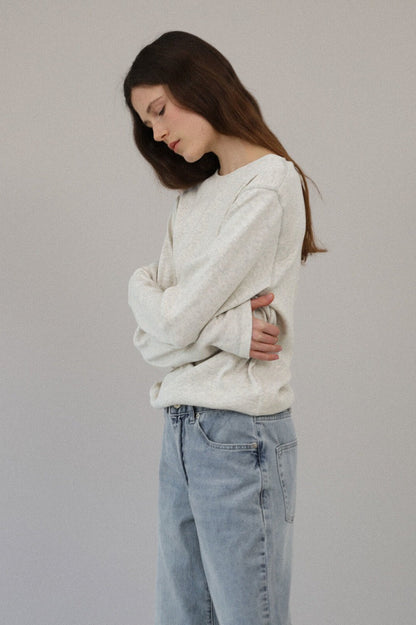 Classic Round Neck Knit Top