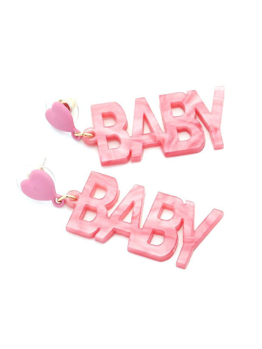 Baby Acrylic Drop Earrings