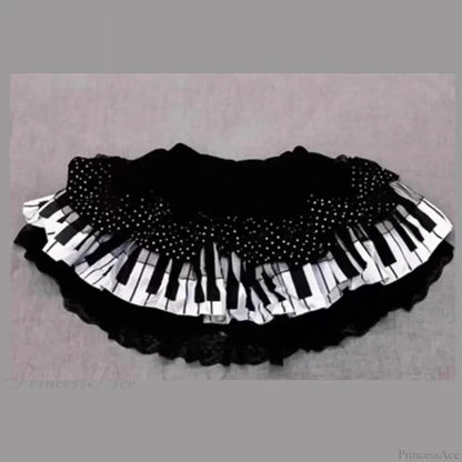 Baggy Lace Gothic Lolita Cake Skirt