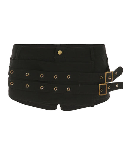 Vintage Low Waist Shorts
