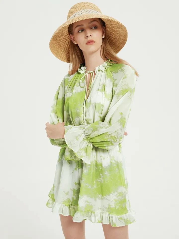 Floral Chiffon Dress