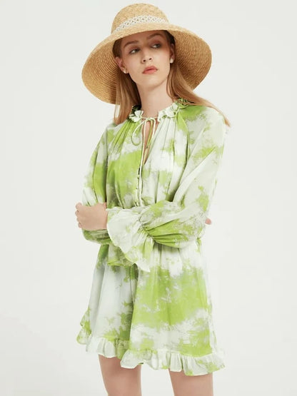 Floral Chiffon Dress