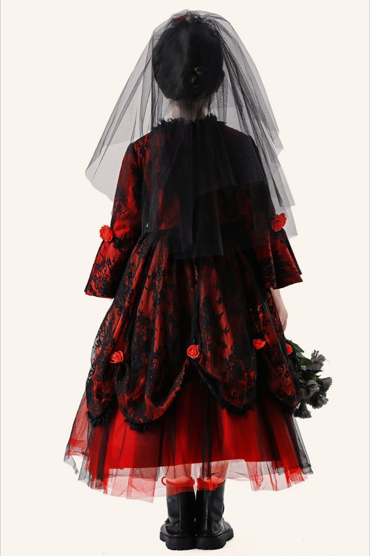 Gothic Ghost Bride Kid Halloween