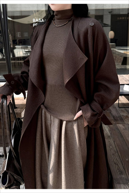 Autumn Women's Lightweight Long Overcoat