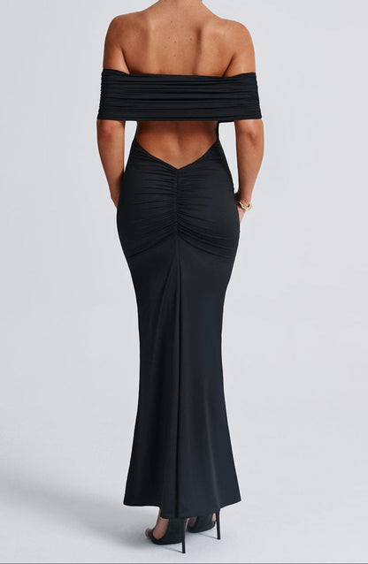 Eva Maxi Dress - Black