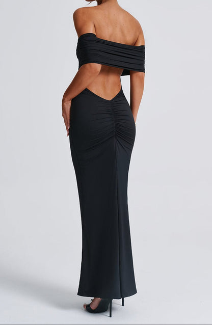 Eva Maxi Dress - Black