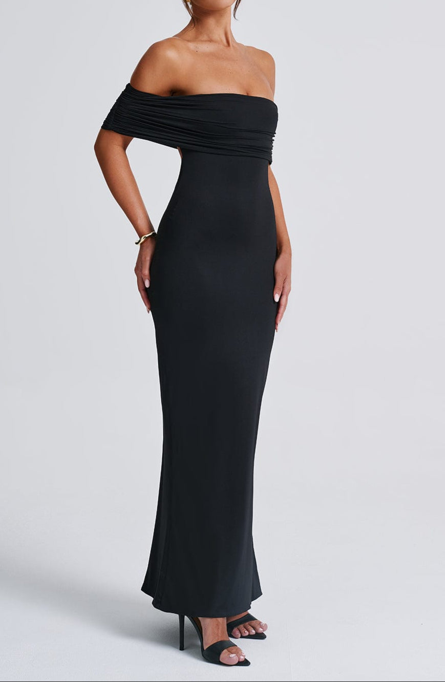 Eva Maxi Dress - Black