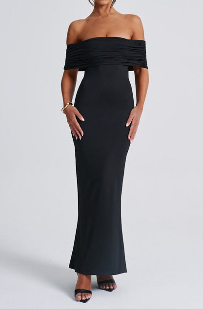 Eva Maxi Dress - Black