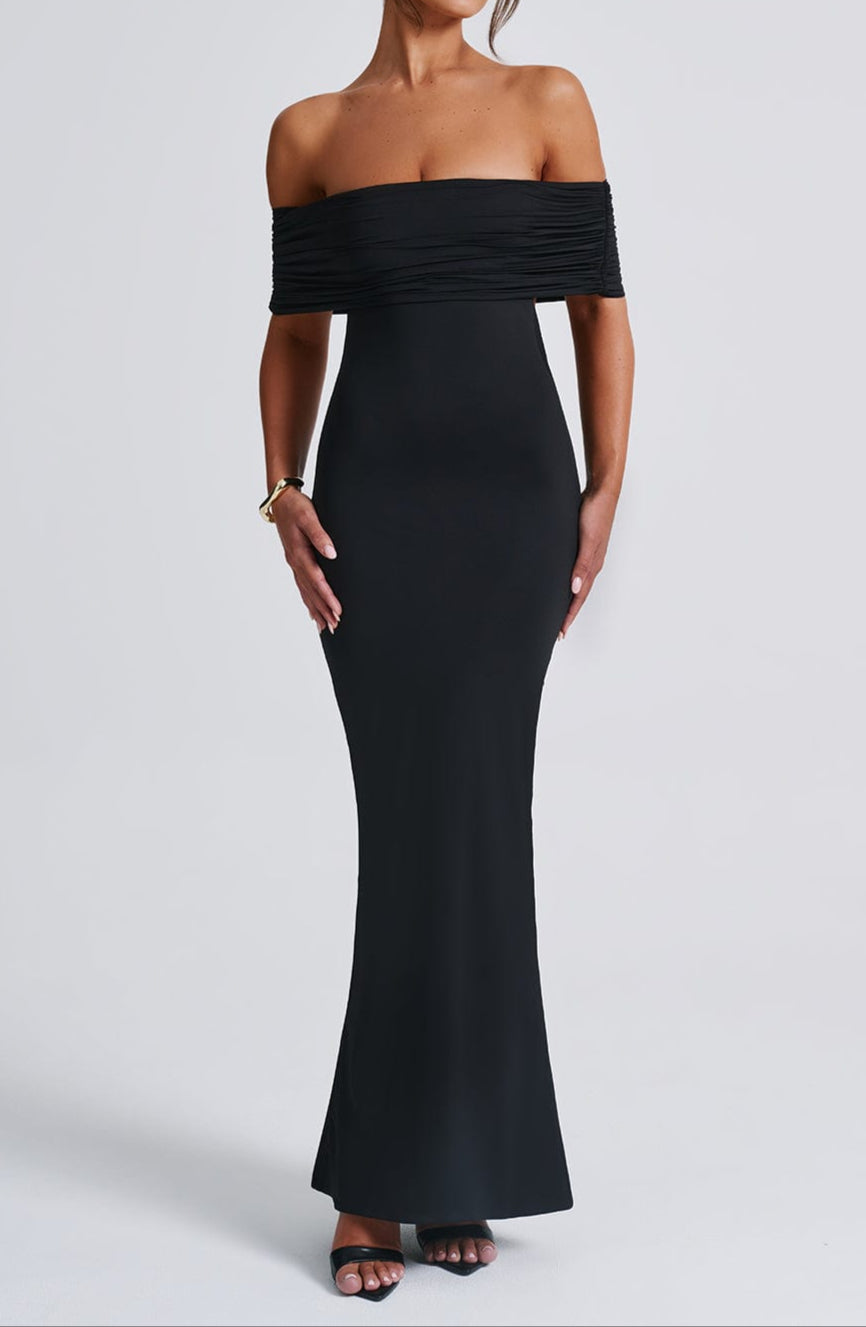 Eva Maxi Dress - Black