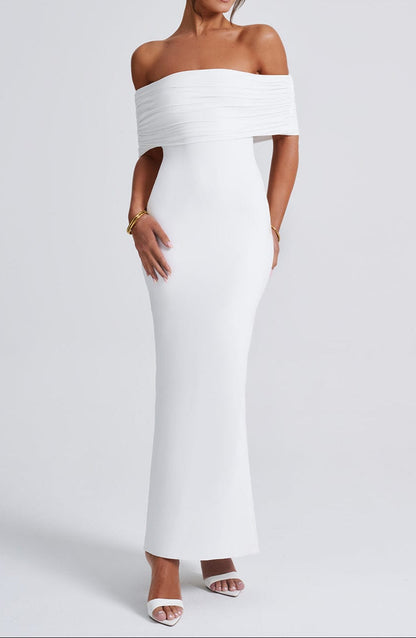 Cinzia Maxi Dress - White
