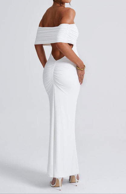 Cinzia Maxi Dress - White