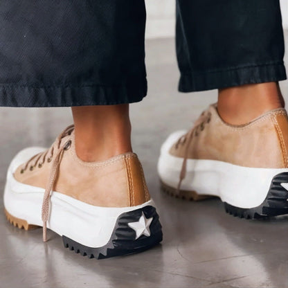 The Chiara — Chunky Lace-Up Sneakers