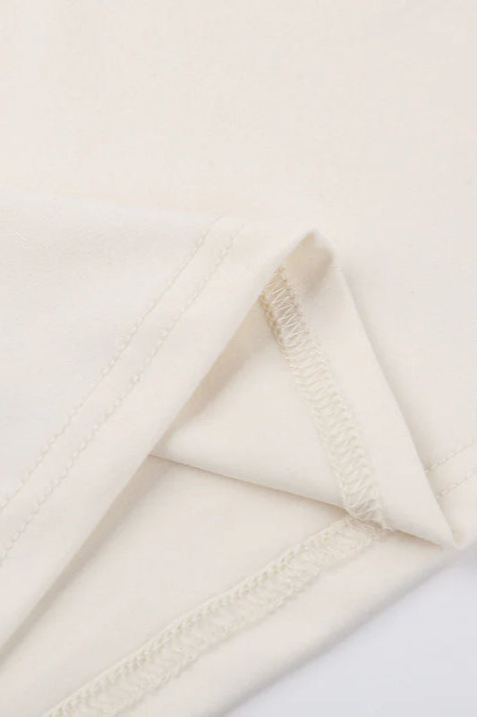 Lace-Up Shoulder Top Set With Skirt Party Dress