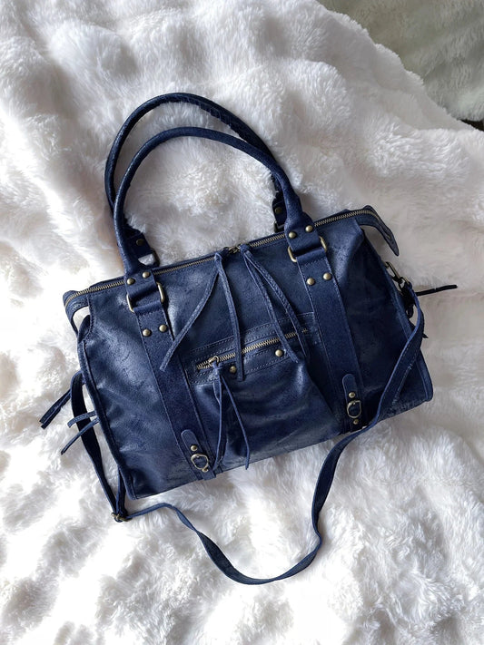 City Bag Powder Navy