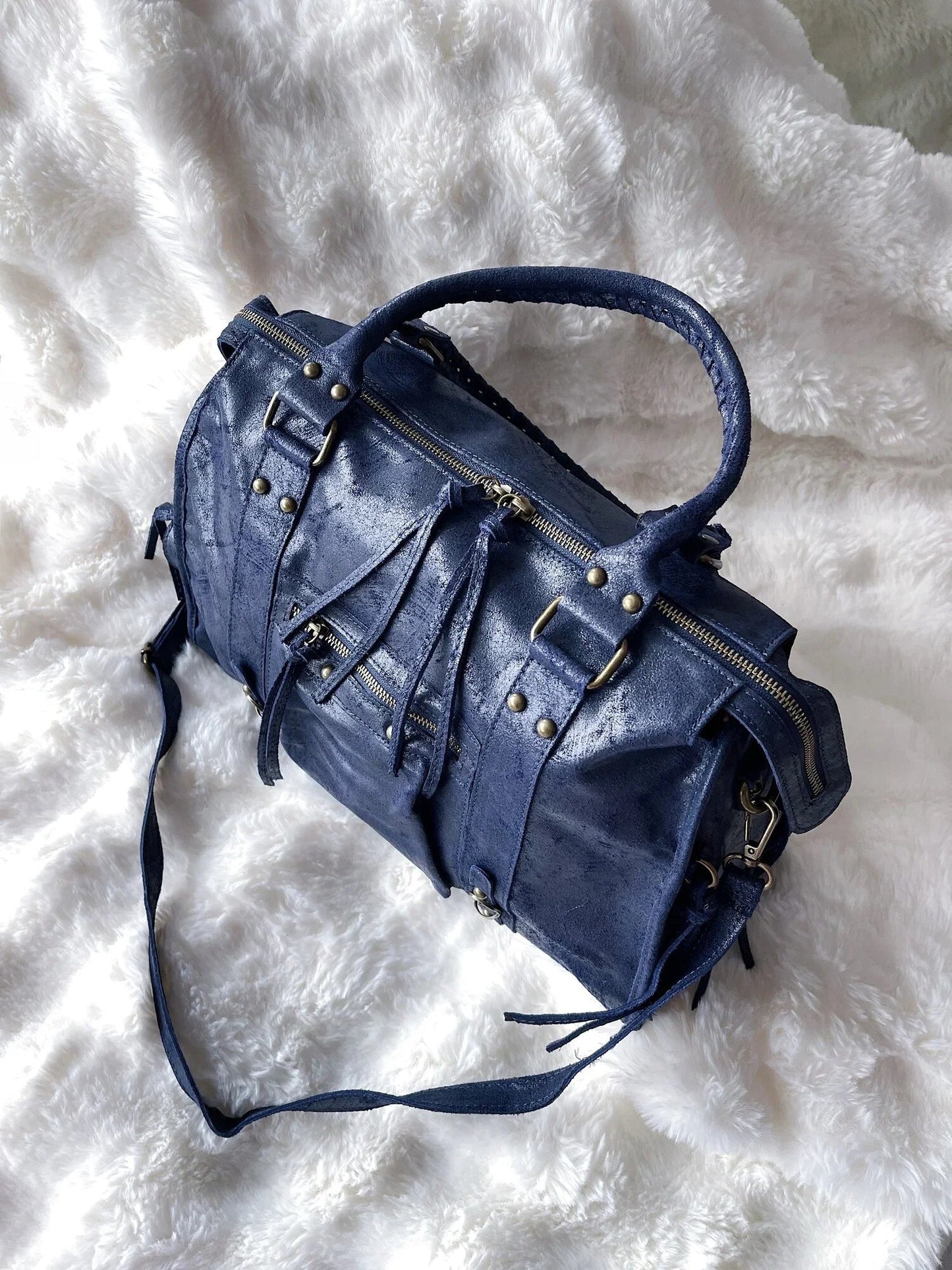 City Bag Powder Navy
