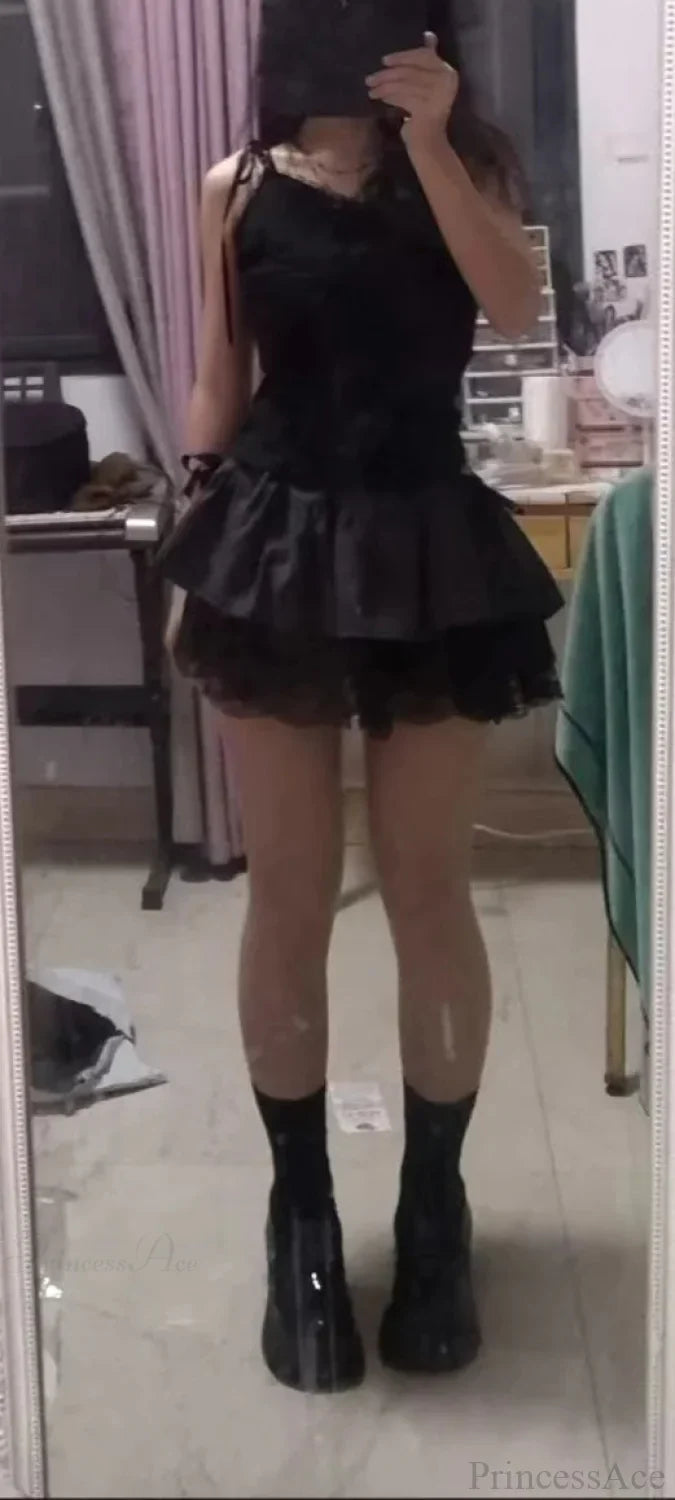 Bow Rebel Informal Charming Mini Skirt