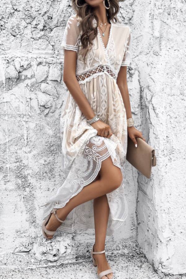 Lace Maxi Dress