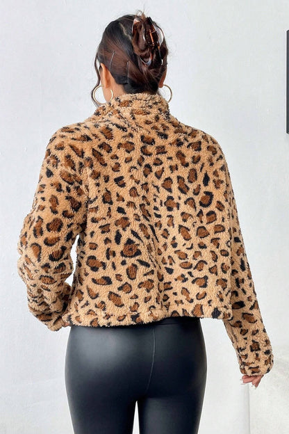 Reversible Fleece Casual Cardigan Coat