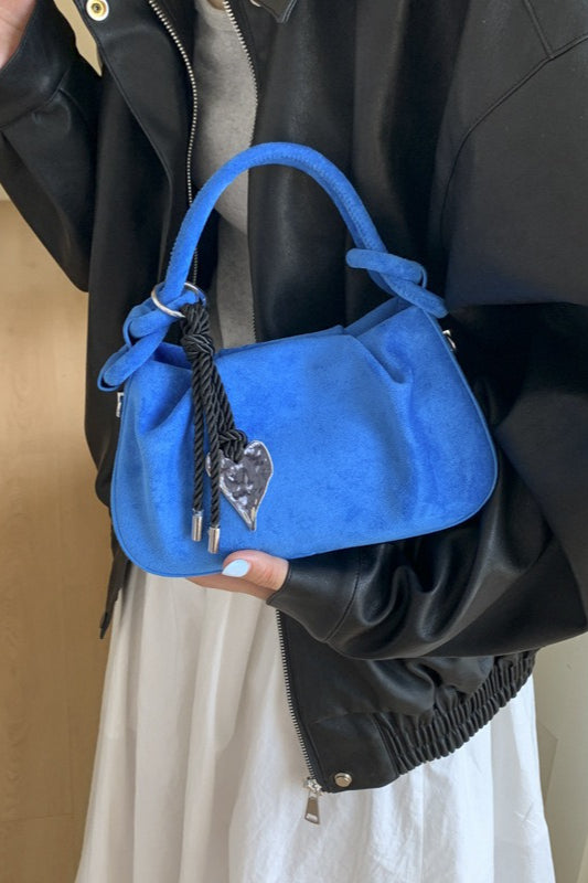 Pleated Cloud Charm Vintage Elegant Crossbody Bag