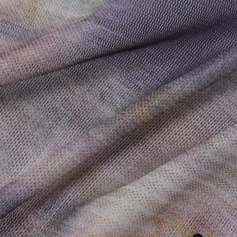 Halter beaded mesh self tie print backless top