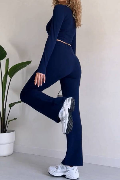 Stylish U-Neck Two-pieces Suit