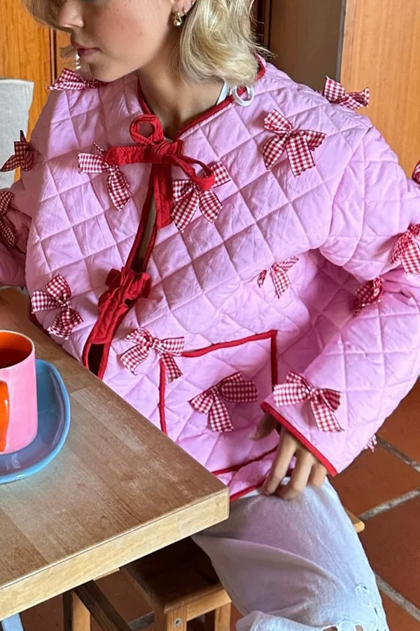 Printed Long-sleeved Jacket