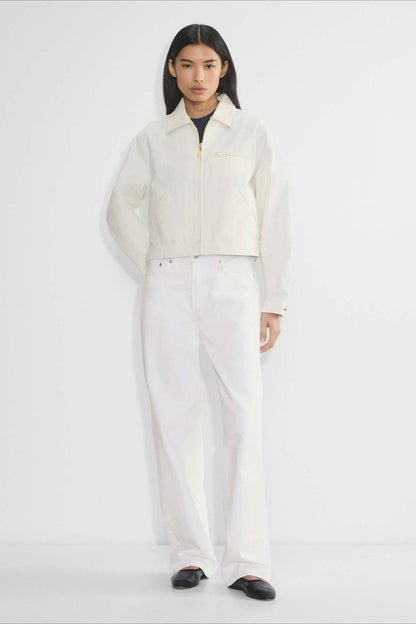 Cropped Utility Workwear Jacket