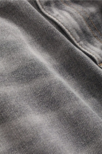 Casual Vintage High Waist Relaxed Straight Jeans