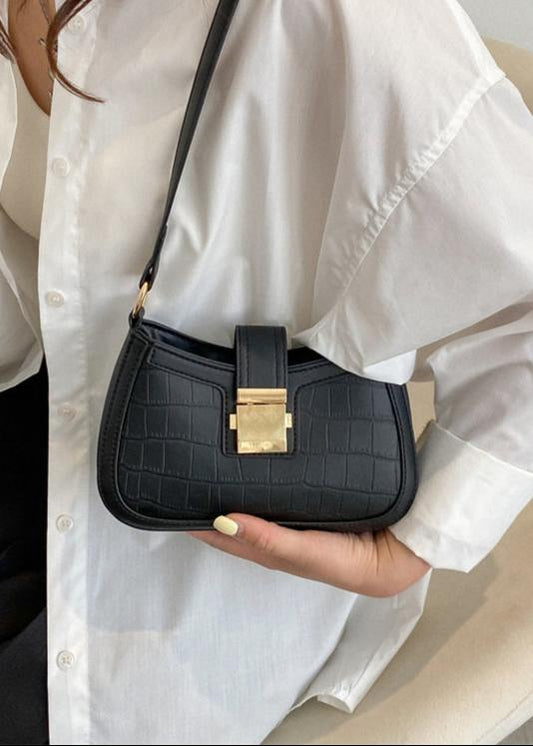 Luxe-Croc Mini Crossbody