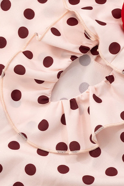 Color Block Lace Trim Cami Maxi Dress