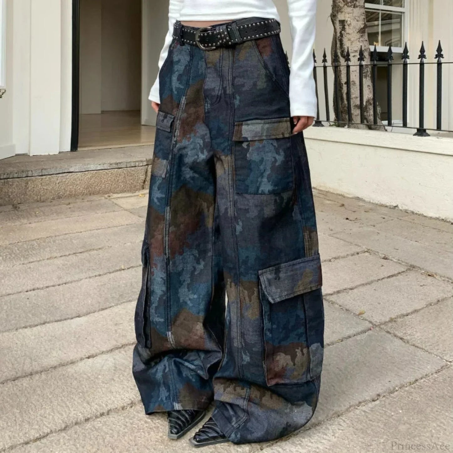 Camouflage Gothic Joined Pant