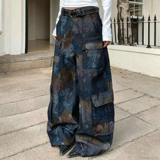 Camouflage Gothic Joined Pant