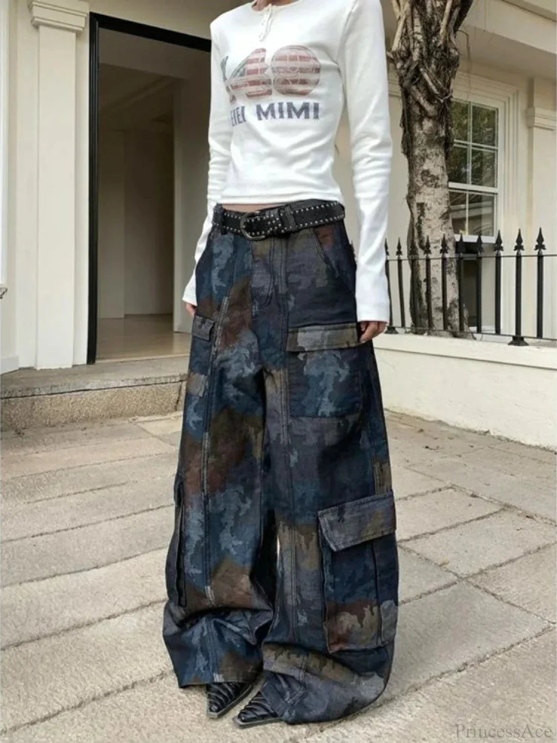 Camouflage Gothic Joined Pant