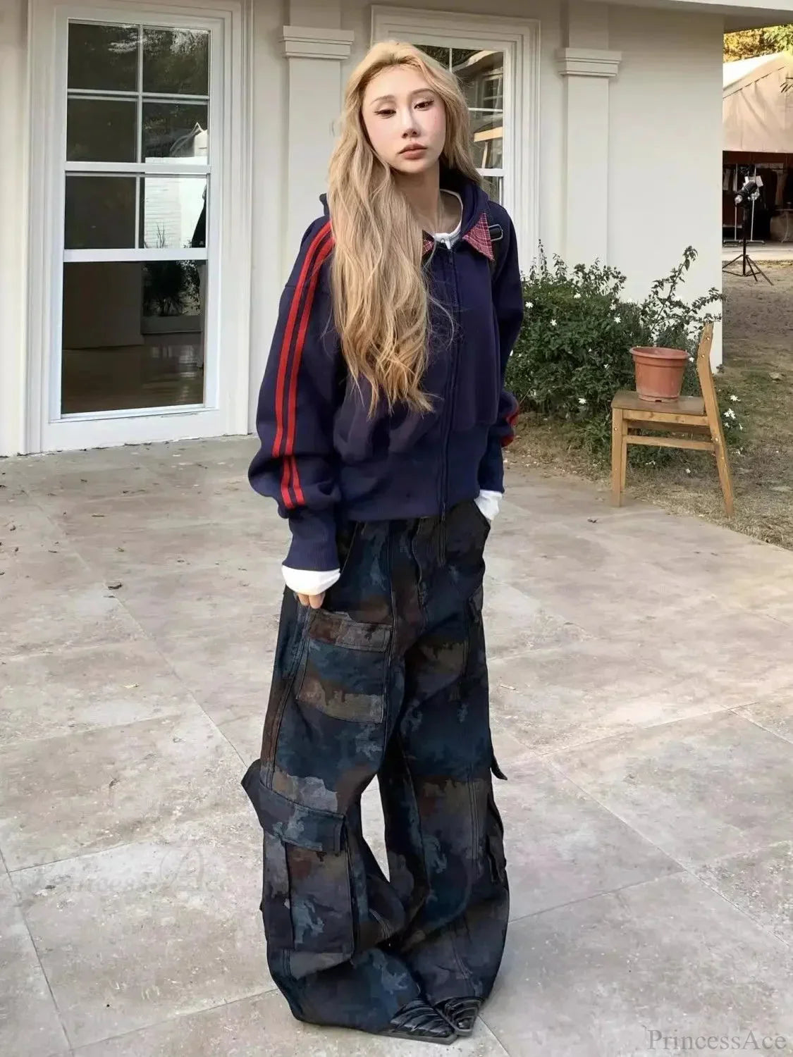Camouflage Gothic Joined Pant